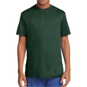 Sport-Tek Green Short Sleeve Shirt Size Médium